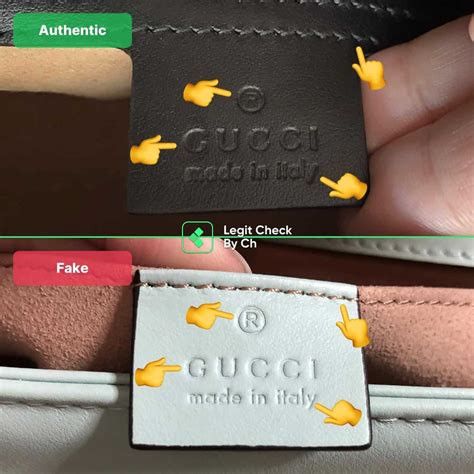 how to tell if gucci is fake or real|gucci legit check.